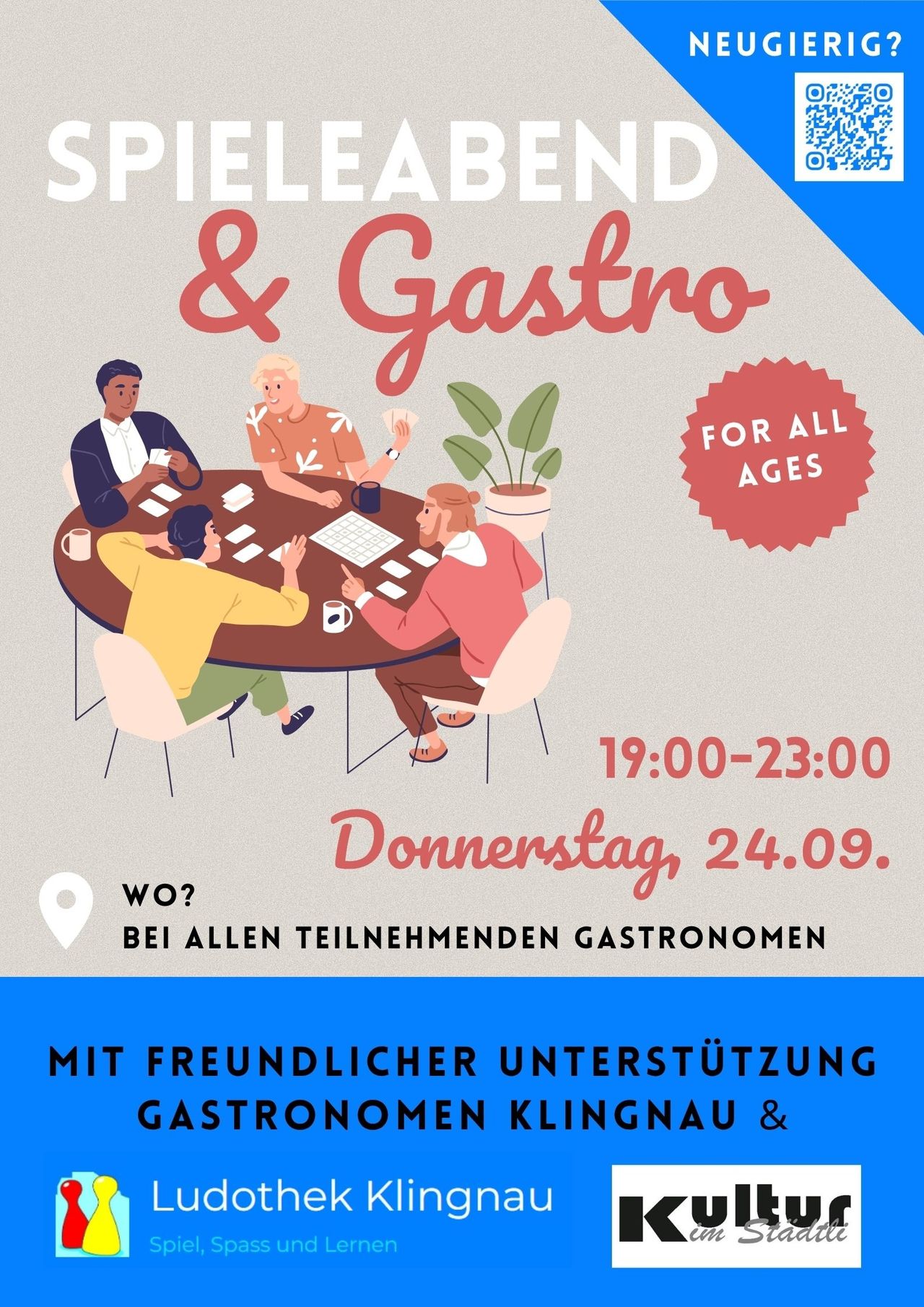 Spieleabend & Gastro