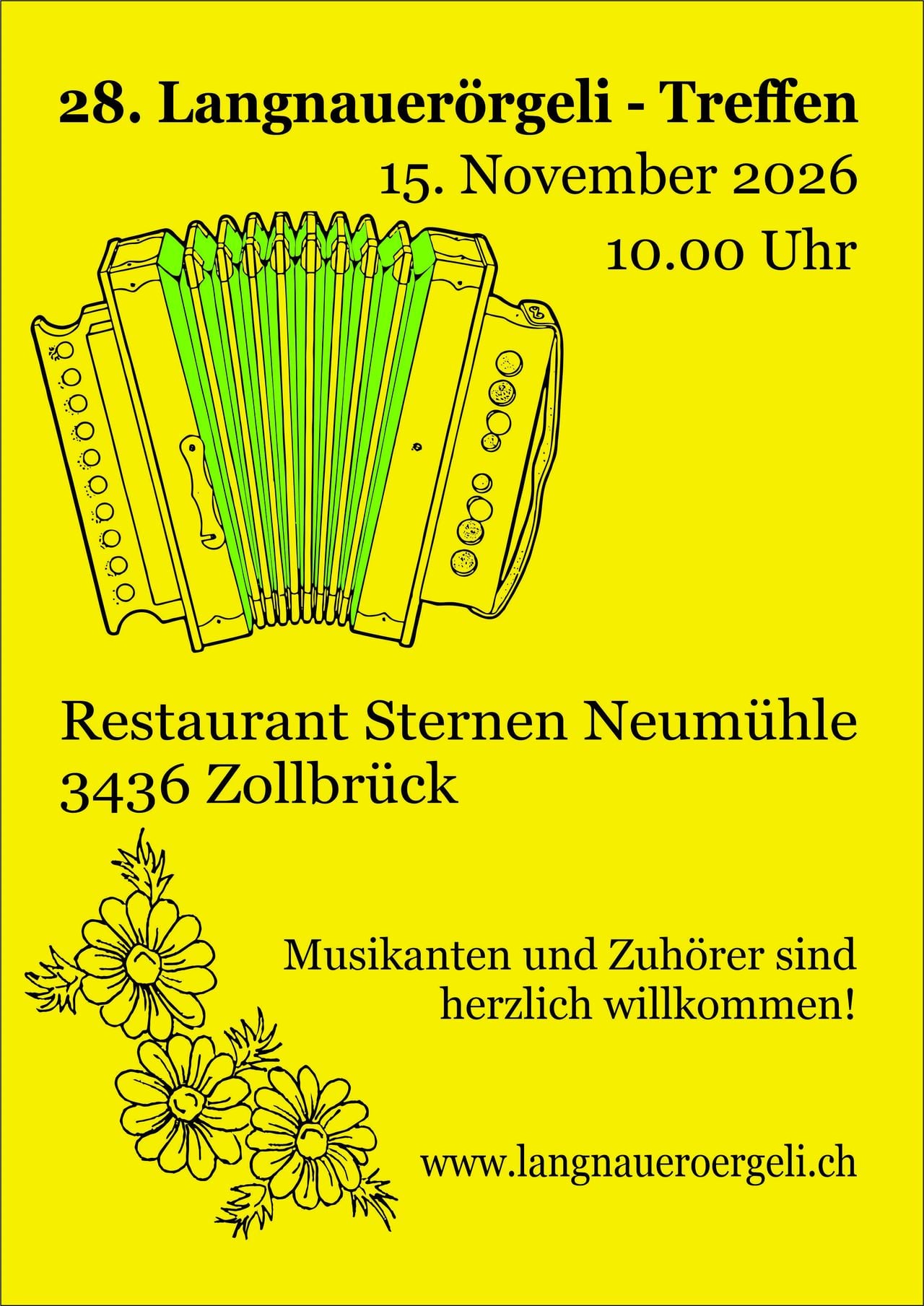 28th Langnauerörgeli meeting