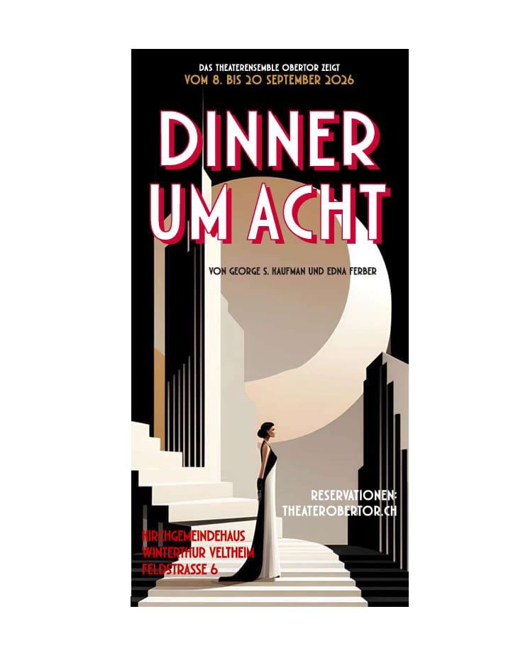 Theatre ensemble Obertor stages "Dinner um acht"