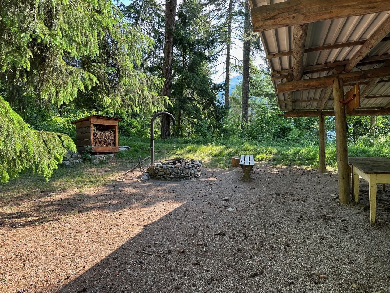 Feuerstelle Jagdstand Realta
