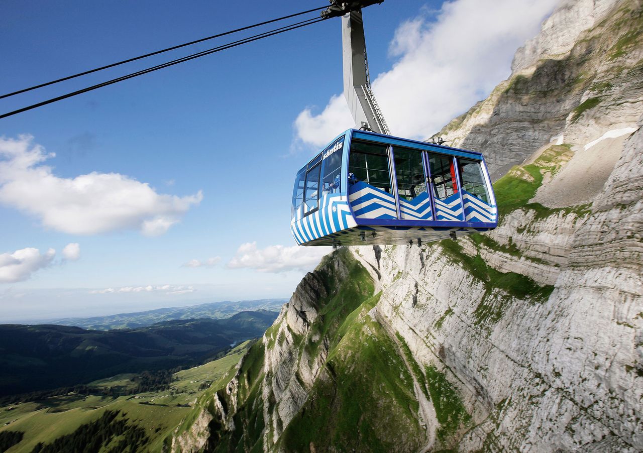 Bahn zum Säntis