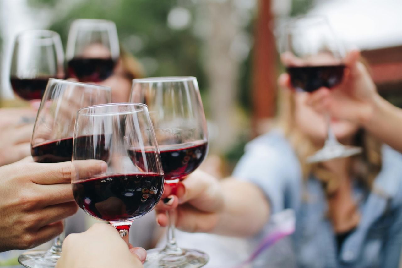 Wine tasting at Badner Keller
