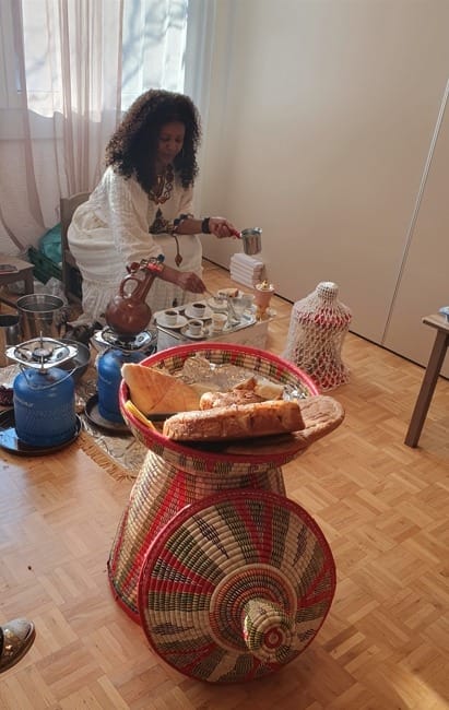 Eritreisches Kaffeeritual