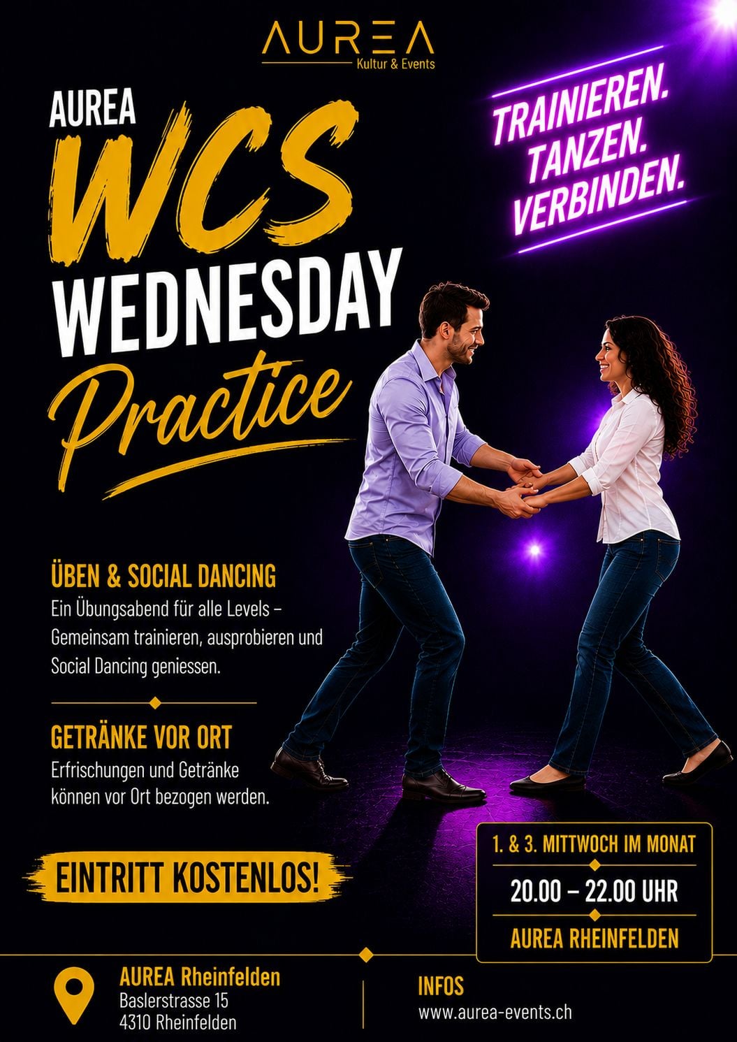 AUREA West Coast Swing Wednesday Practice