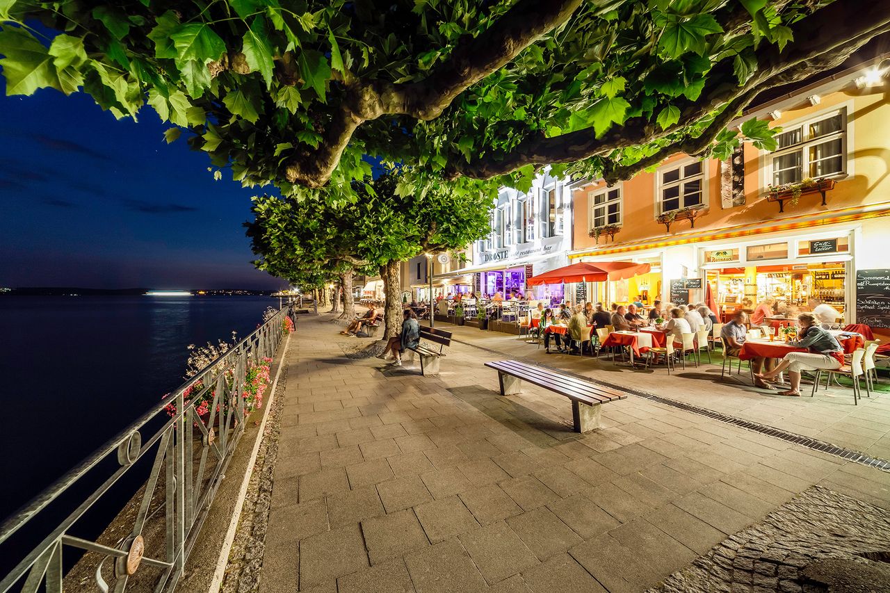 Meersburg by night