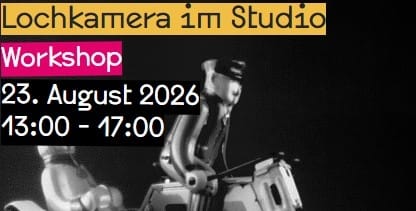 Pinhole camera in the studio