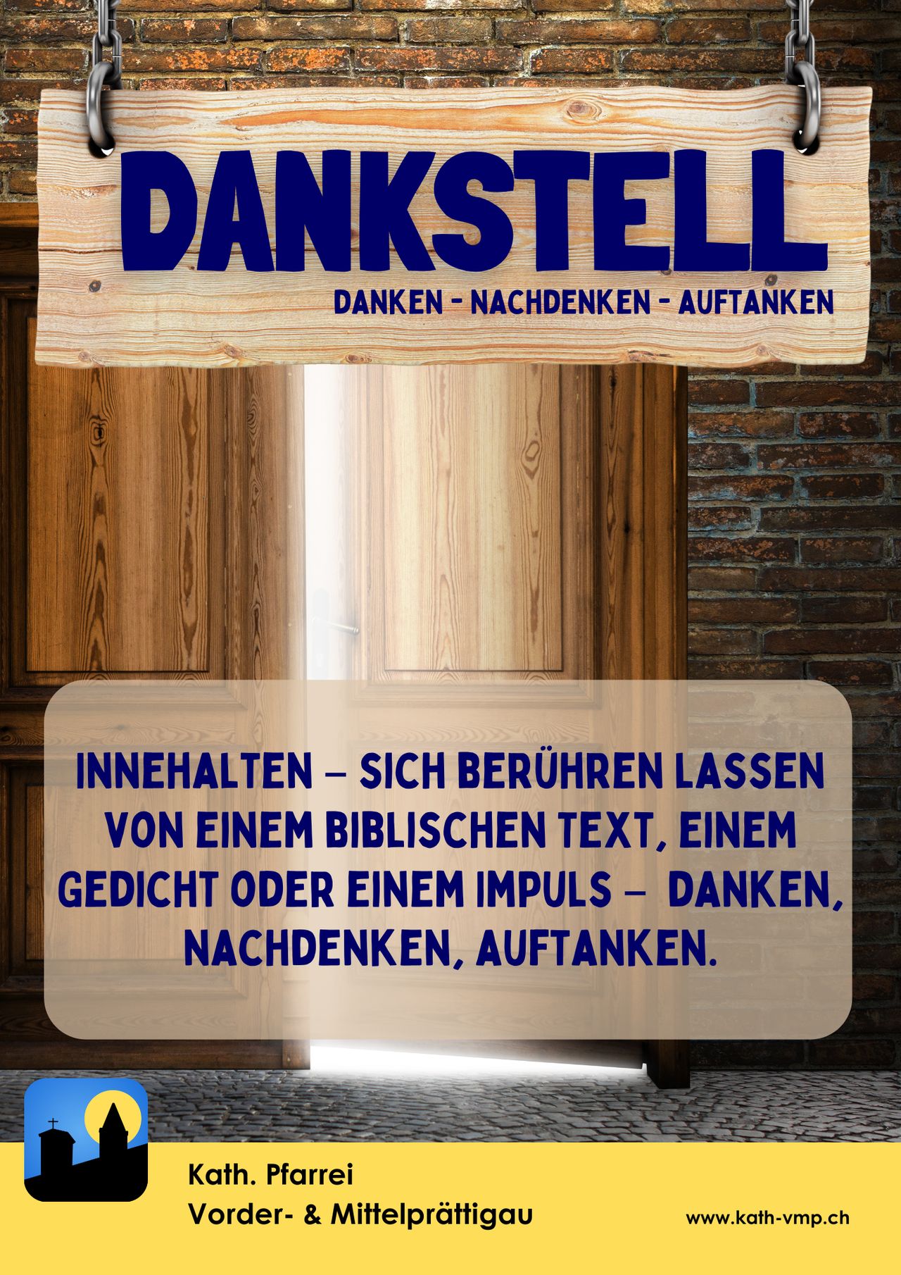 Dankstell - Ein Moment des Innahltens