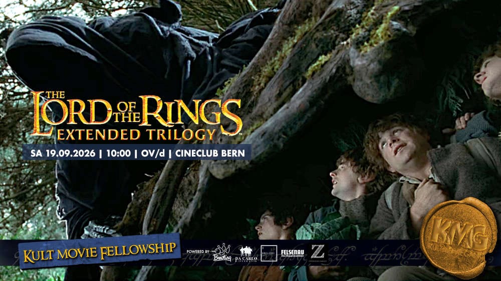 LORD OF THE RINGS MARATHON. Samstag, 19.9.26. Von Fans - für Fans. cinéClub Bern
