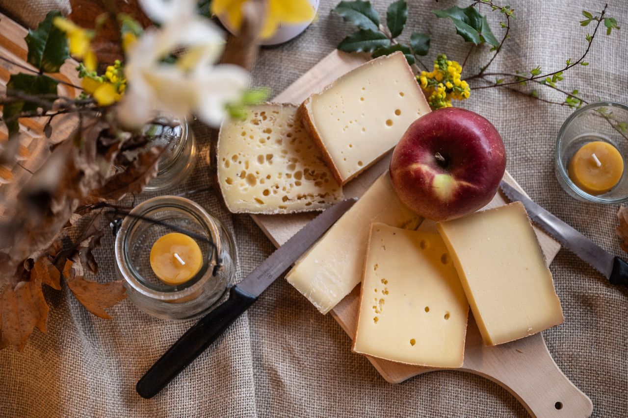 Brot, Wein & etwas Käse