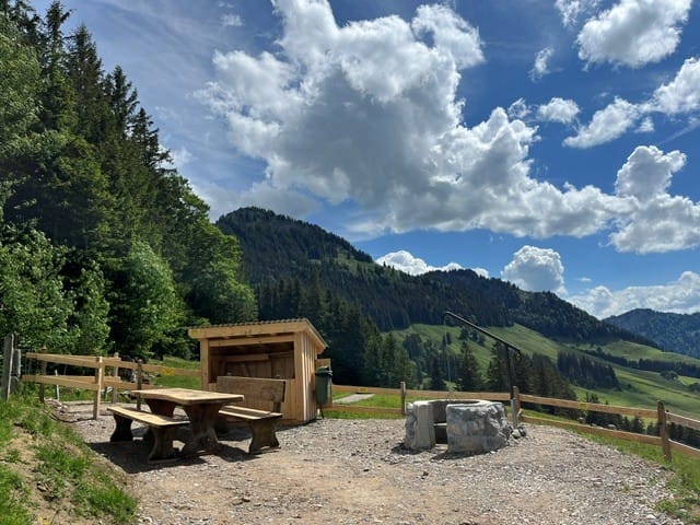 Fire pit in Urnäsch