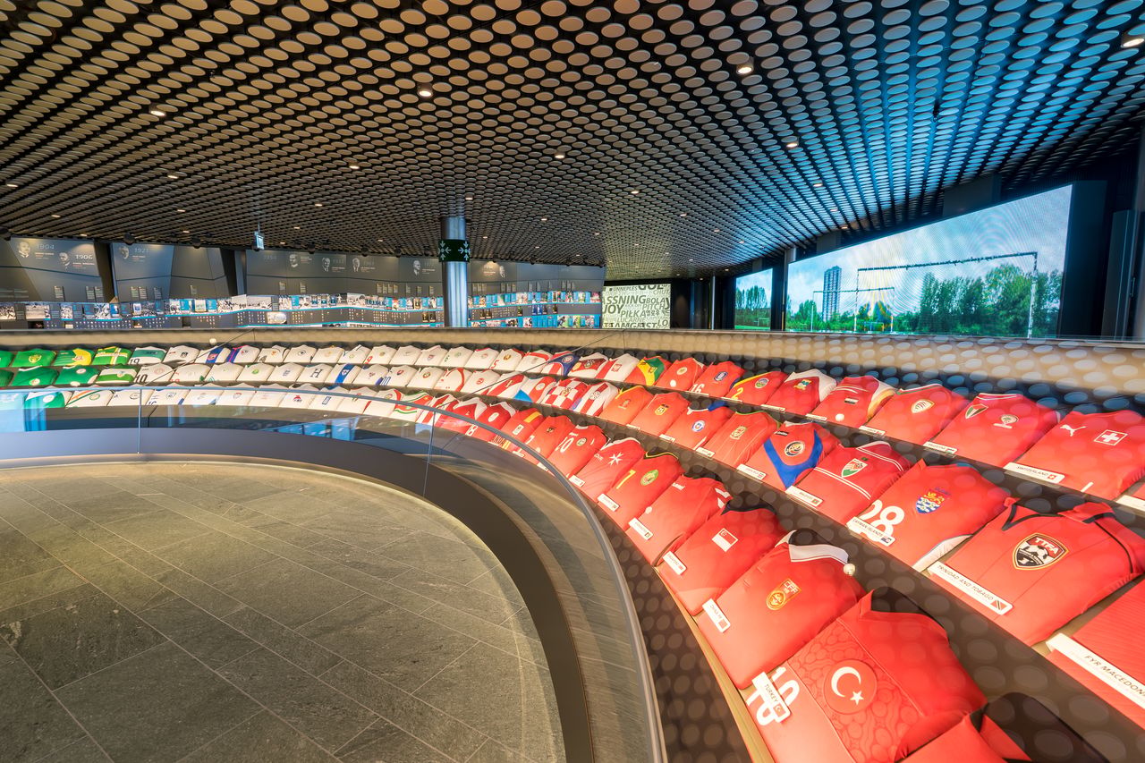The collection of the FIFA Museum