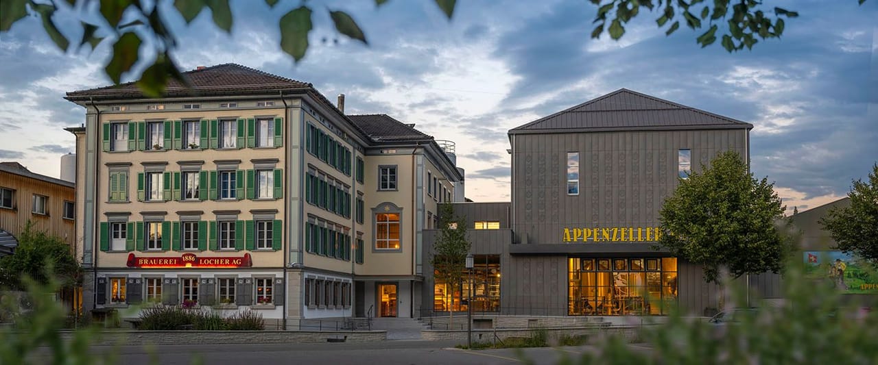 Brauquöll Besucherzentrum der Brauerei Locher AG