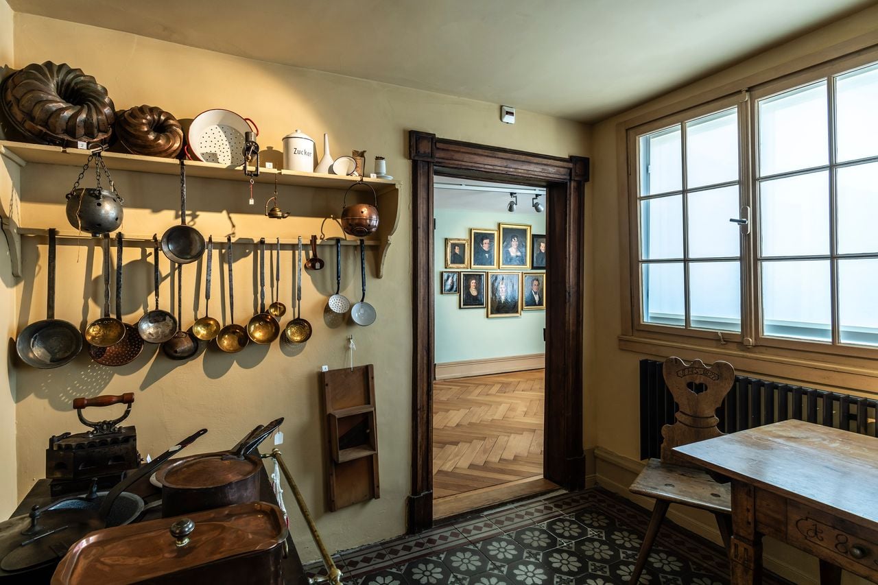 Permanent exhibition: historic kitchen