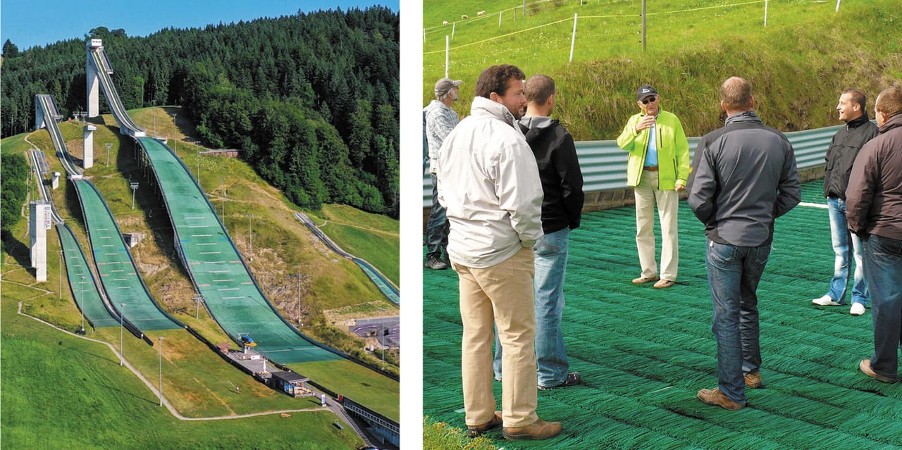 Flying Girls - Nati ski jumpers coach interested girls