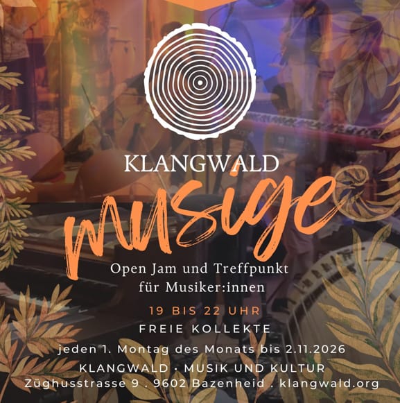 Klangwald musige - Open Jam e punto d’incontro per musiciste, musicisti e loro ascoltatori