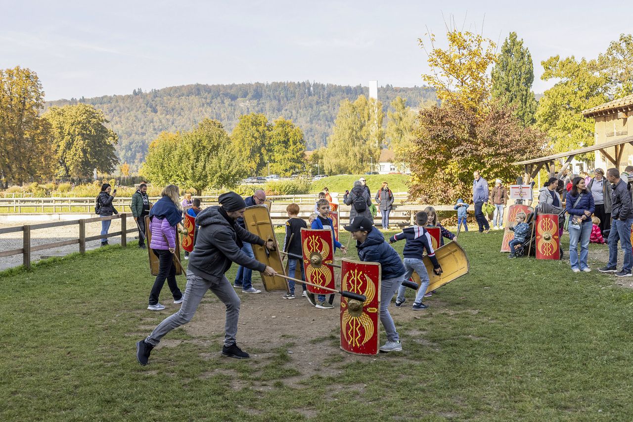 Family tour with training as a legionnaire