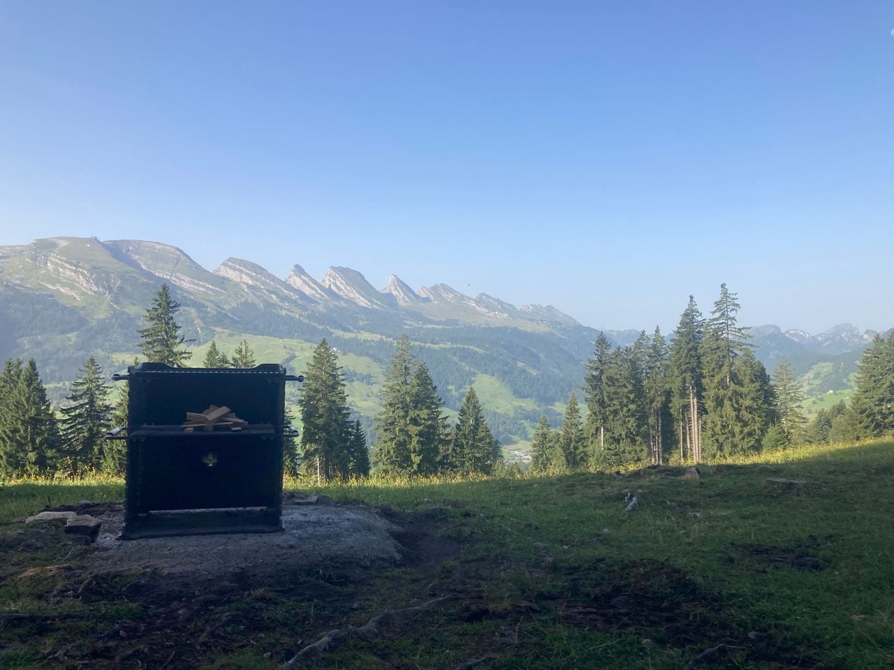 Place de grillade Rossegg
