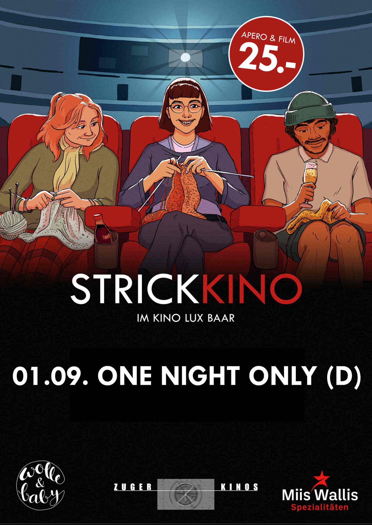 STRICKKINO IM KINO LUX