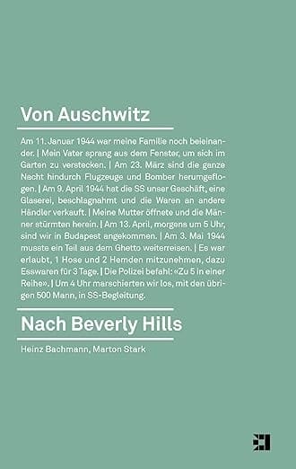 Reading «Von Auschwitz nach Beverly Hills»