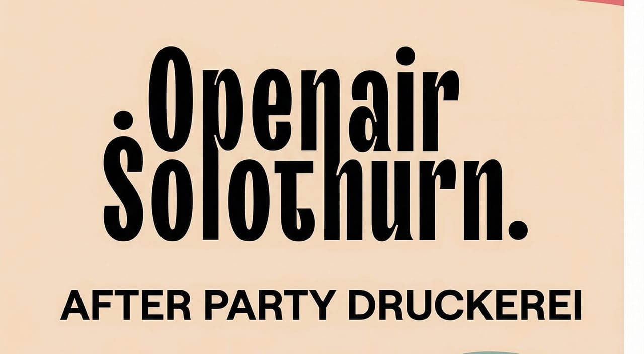 AFTER PARTY OPENAIR SOLOTHURN