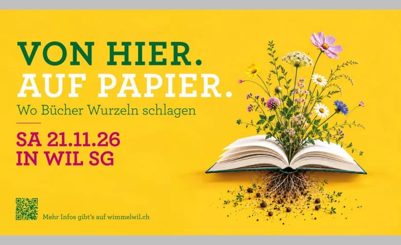 Von Hier. Auf Papier. Wo Bücher Wurzeln schlagen