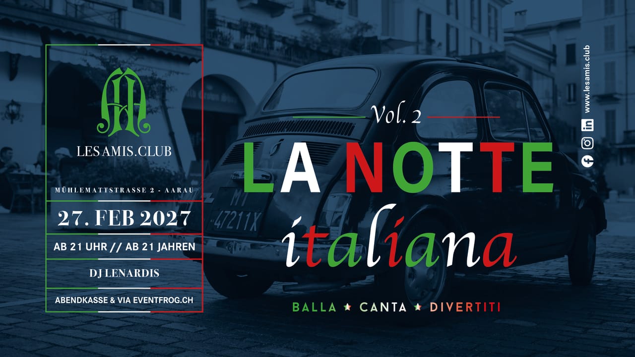 La Notte Italiana Vol. 2 – Viva la festa!