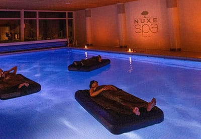 Floating Sound Bath at Hotel Braunbär