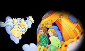 the little Moonbear / a childern's story about stars, moon, sun.