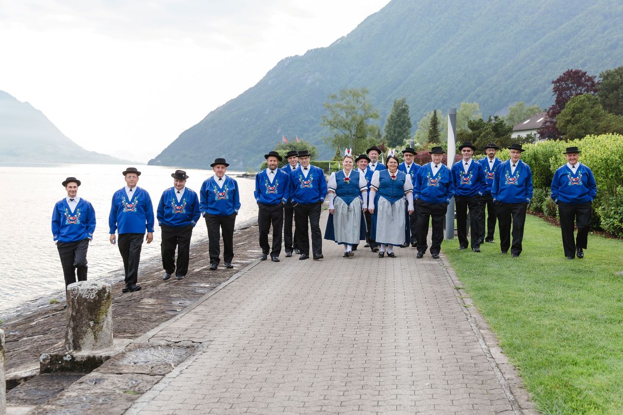 Folklore evening Yodeling club Alpenklänge