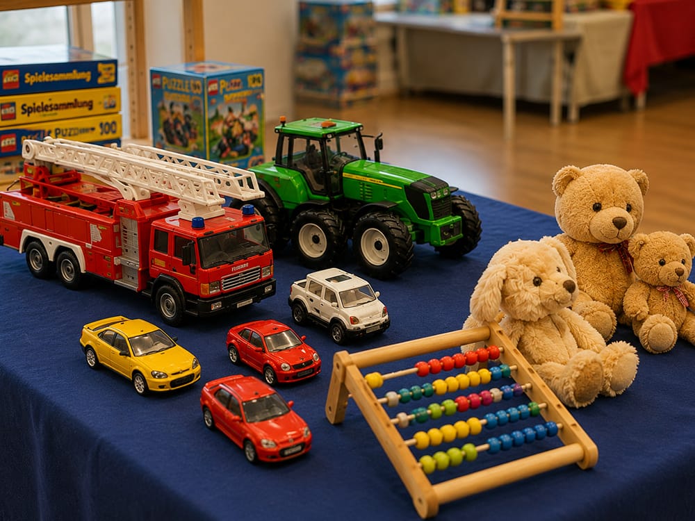 Toy exchange for children - Bönigen
