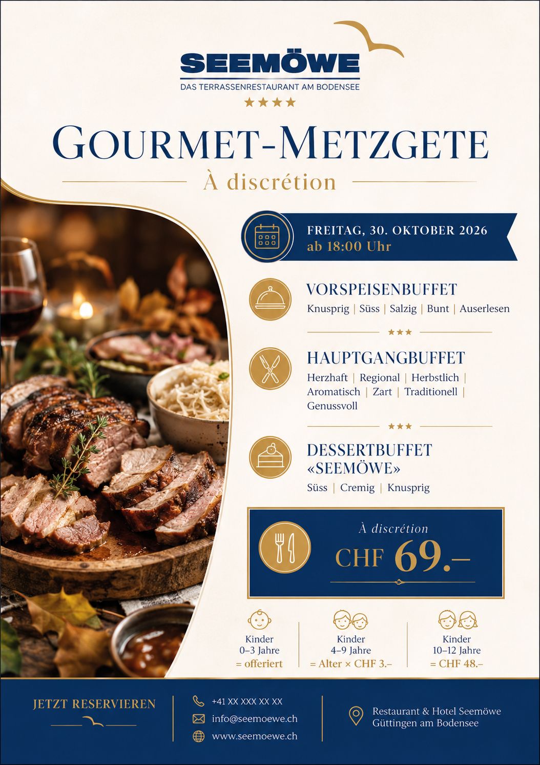 Gourmet-Metzgete in der Seemöwe