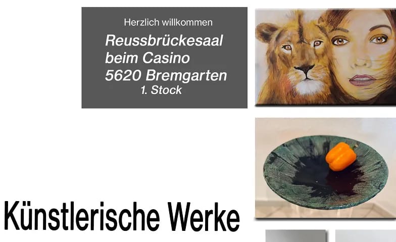 Künstlerische Werke: Bilder, Schmuck und Rakuobjekte