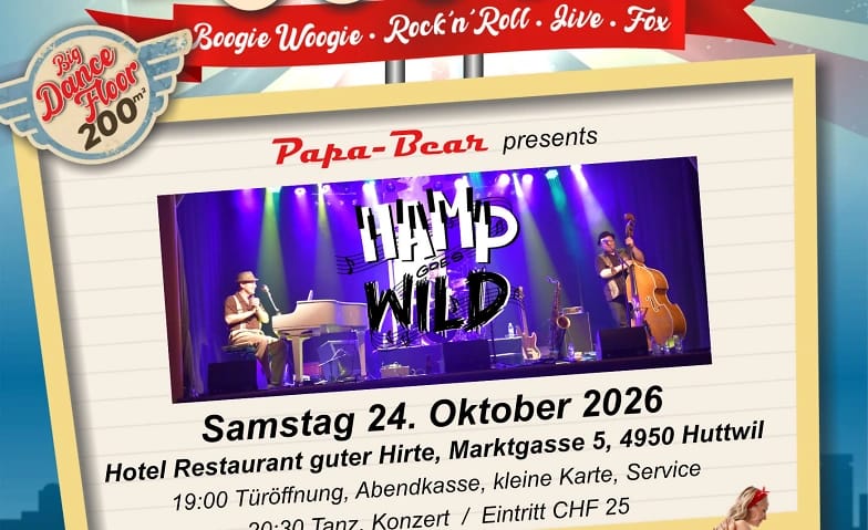 Papa-Bear's Fifties-Dance-Night - Hamp Goes Wild