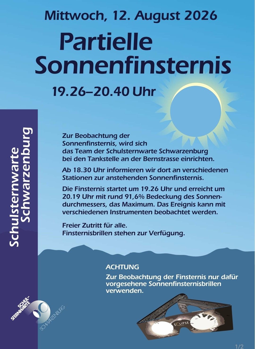 Partielle Sonnenfinsternis