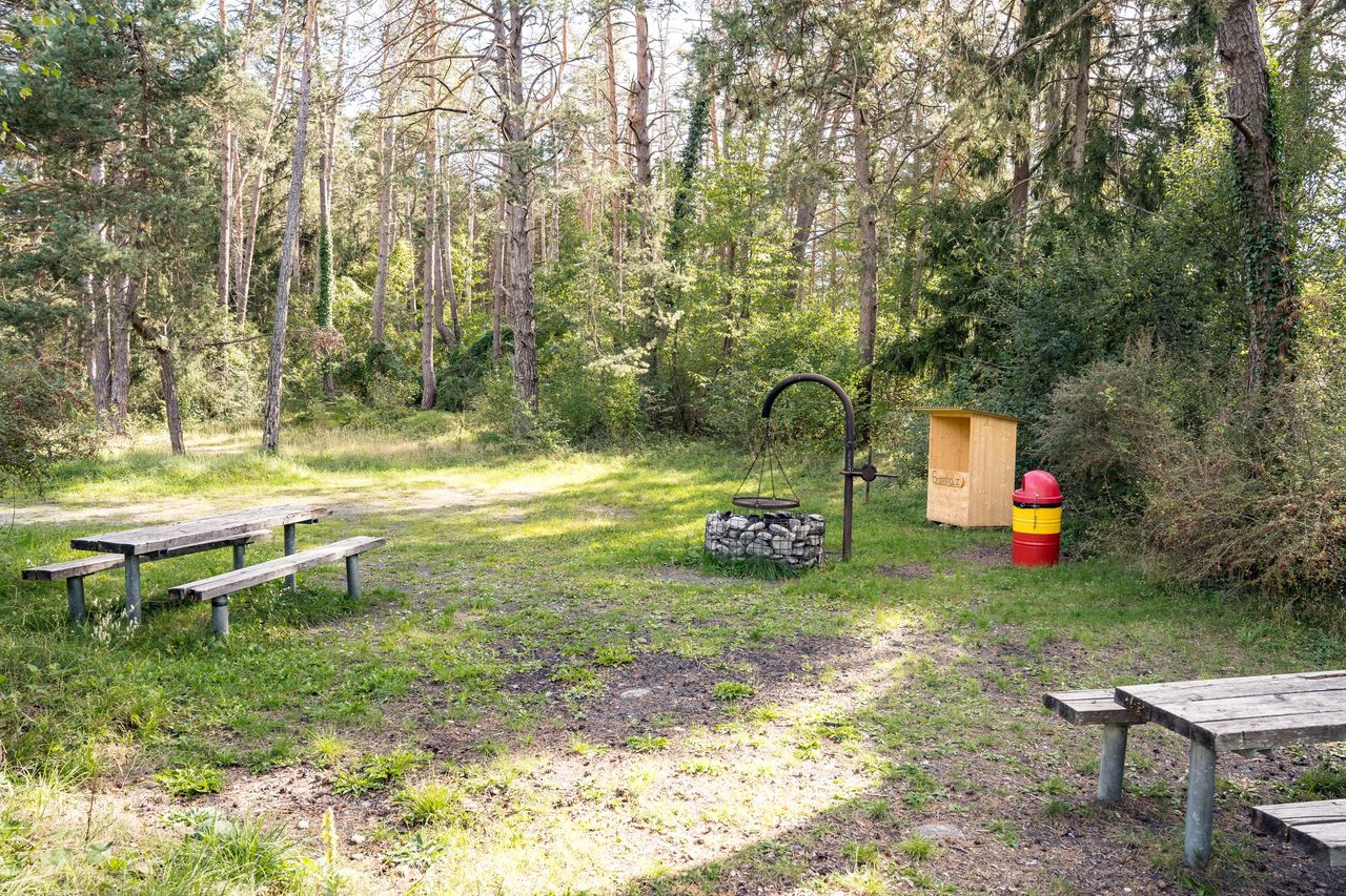 Feuerstelle Querverbindung