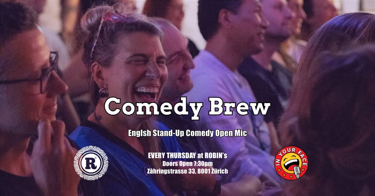 Comedy Brew - English Stand-Up Comedy in Zurich