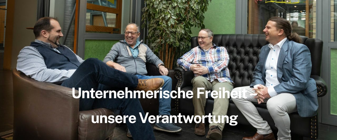 Entrepreneurial freedom – our responsibility