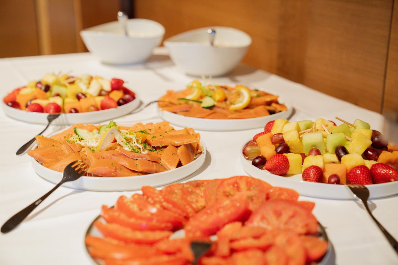 Sunday brunch at the Hotel des Alpes