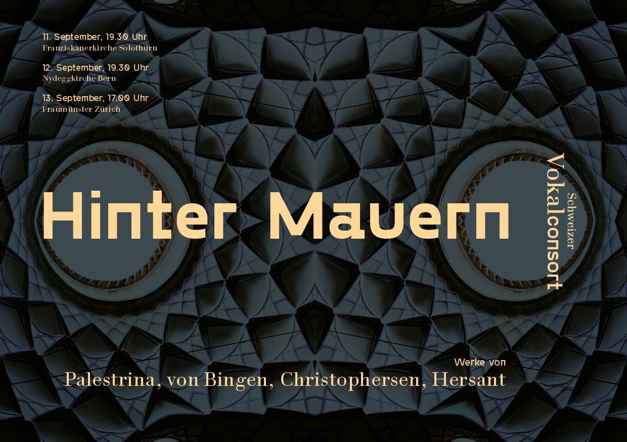 Chorkonzert Hinter Mauern