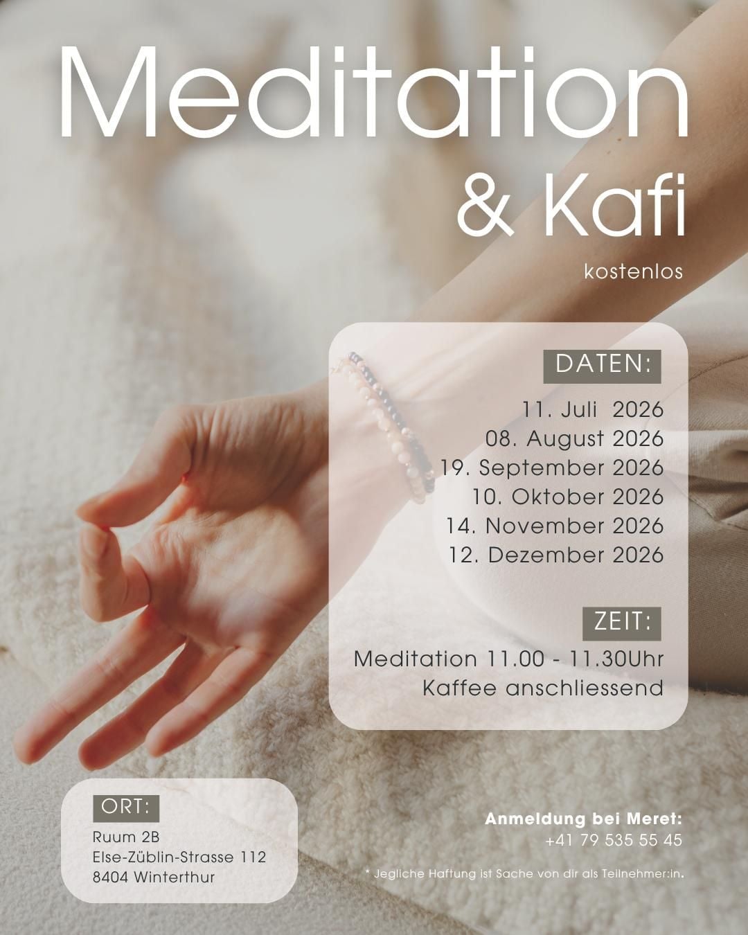 Meditation & coffee