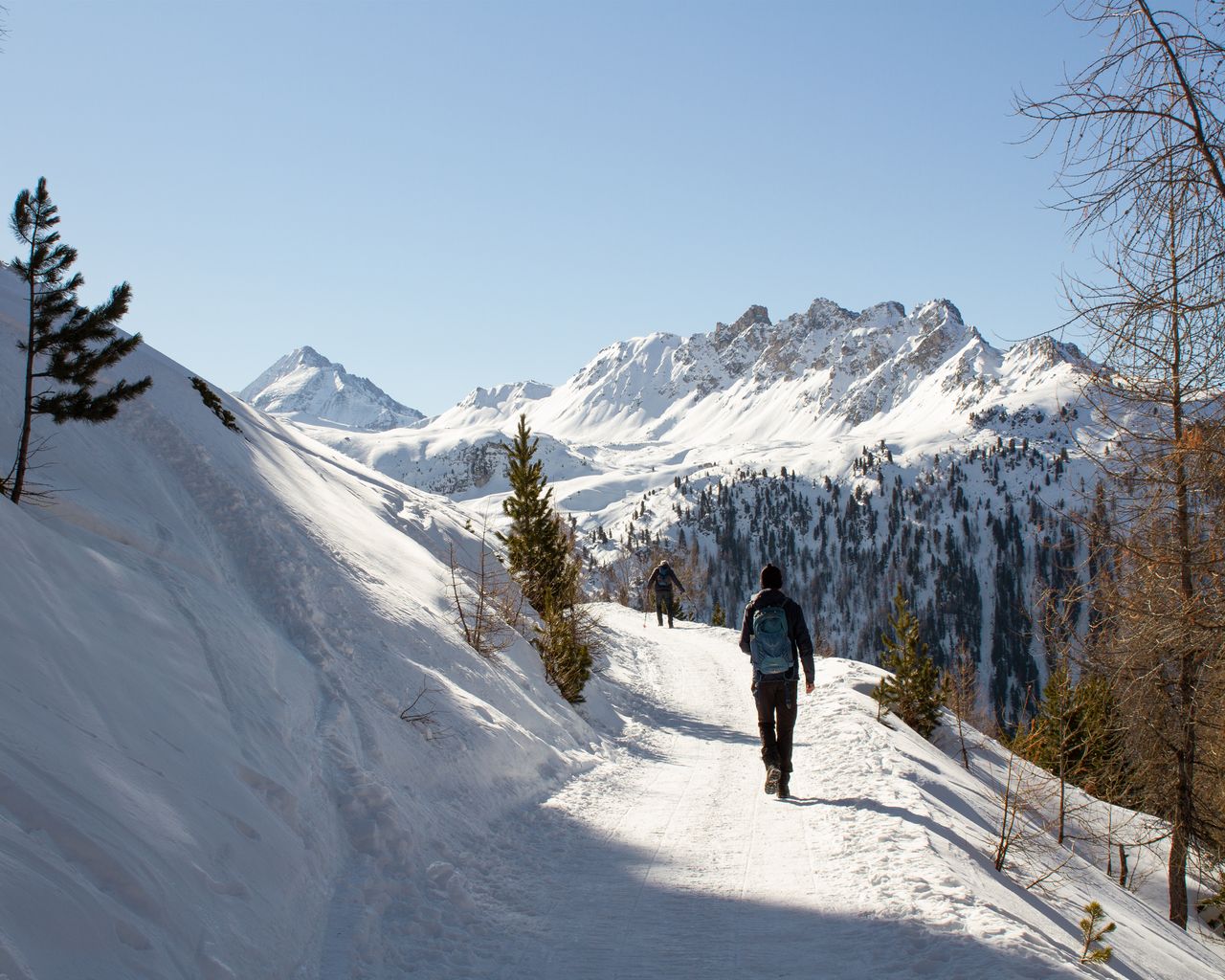 Chemin Tignousa–Hôtel Weisshorn