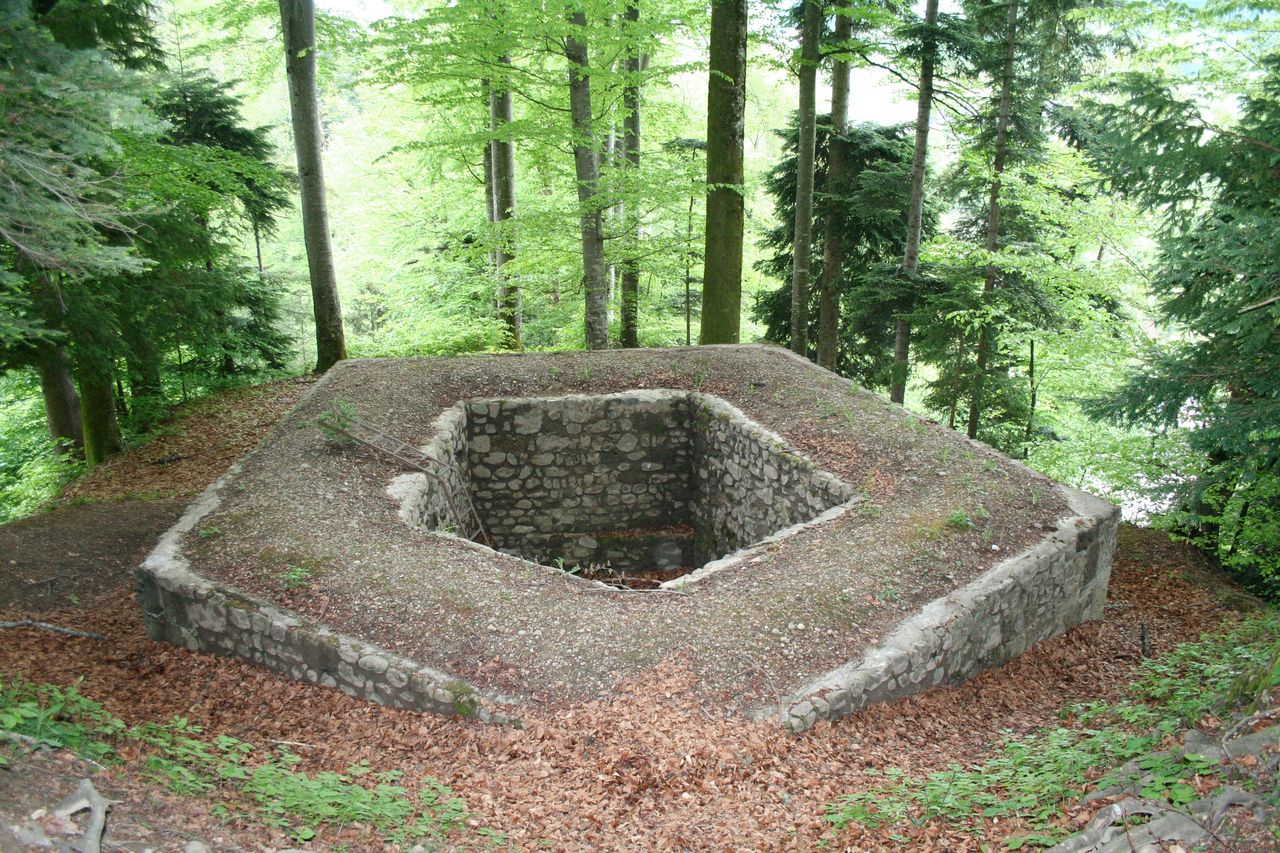 Ruines du château d'Oberes Baliken