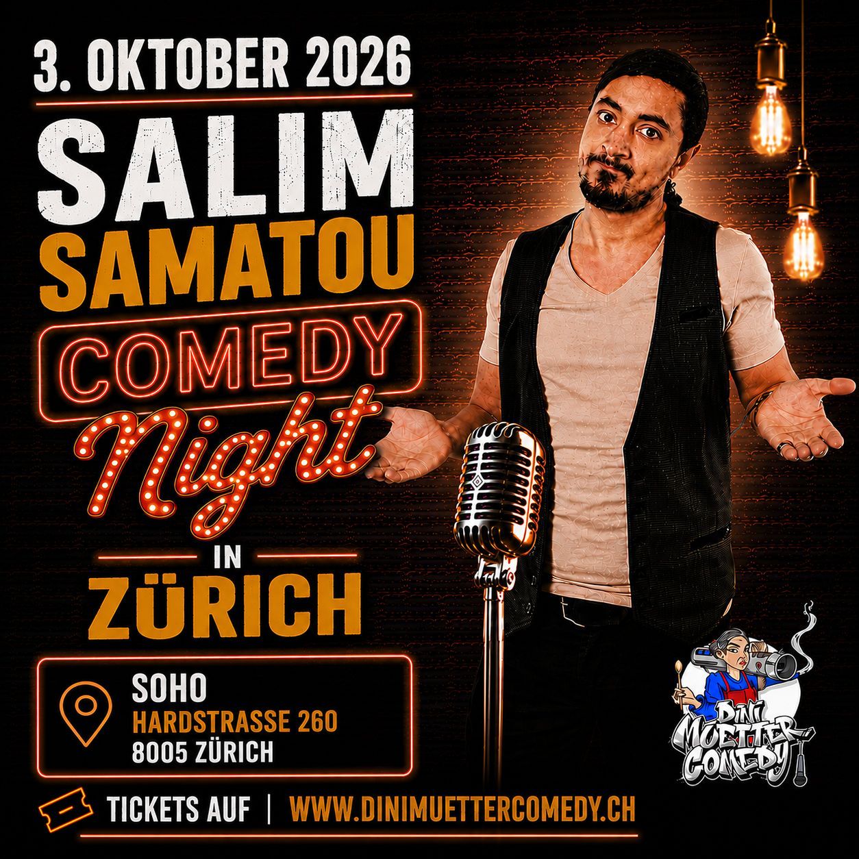 StandUp: Salim Samatou - Comedy Night